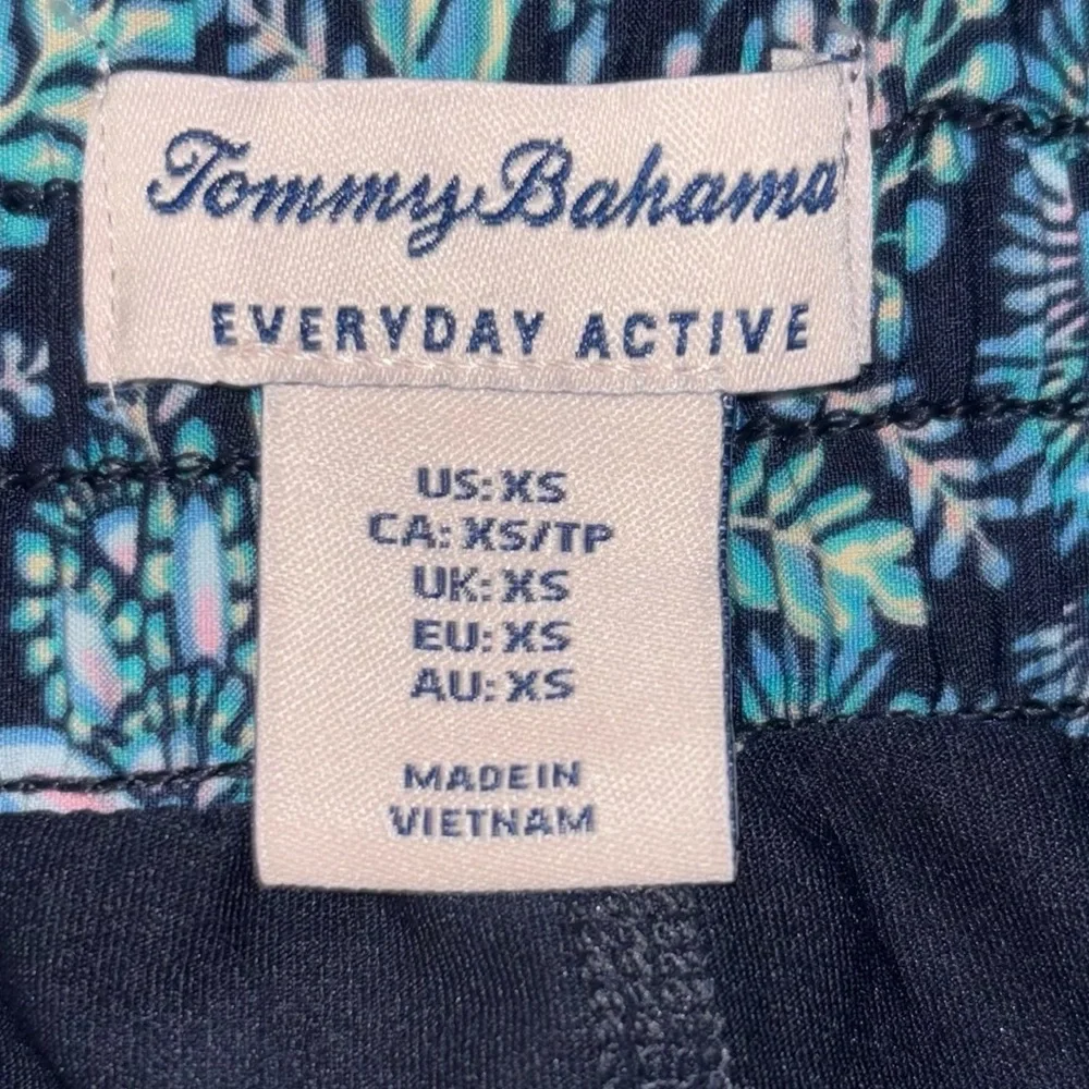 Tommy Bahama Skort Set Sleeveless Navy Top Blue Floral Print Skort Women’s XS